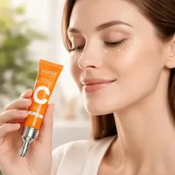 Crema para contorno de Ojos de Vitamina C 🍊 