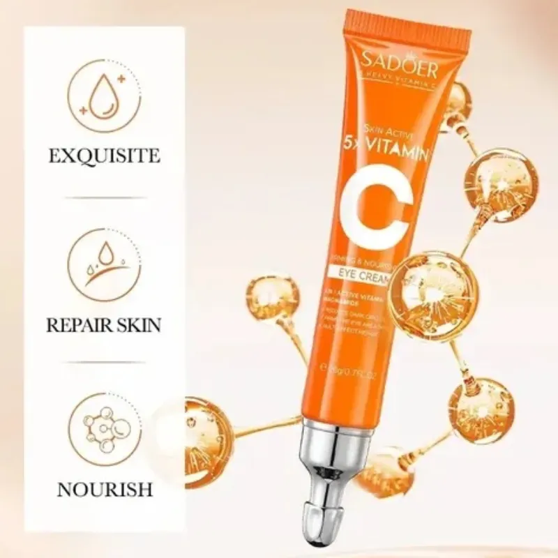 Crema para contorno de Ojos de Vitamina C 🍊