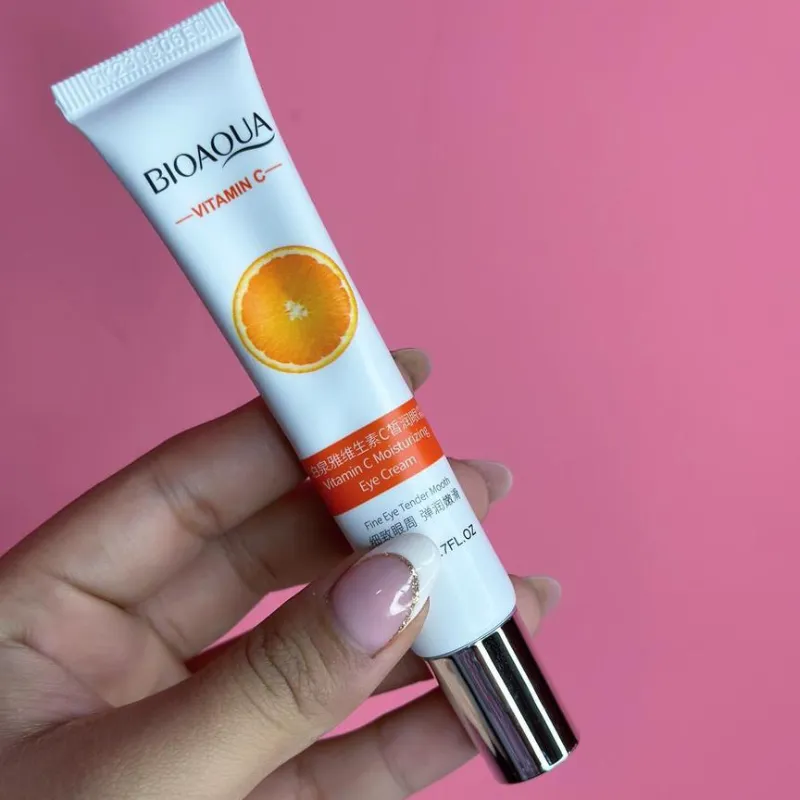 Crema para contorno de Ojos de Vitamina C 🍊 