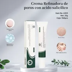 Crema Refinadora de Poros con Ácido Salicílico