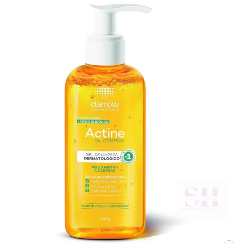 Darrow Actine Oil Control Gel Limpiador con Àcido glicólico y vitamina B5