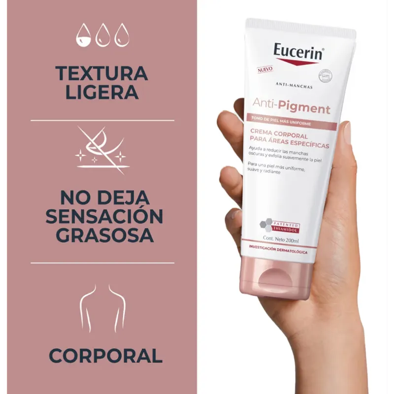 Eucerin Anti-Pigment Crema Corporal para Áreas Específicas