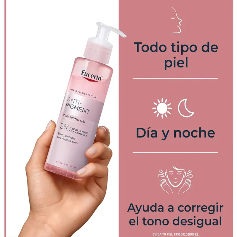 Eucerin Anti-Pigment Gel Limpiador 200ml