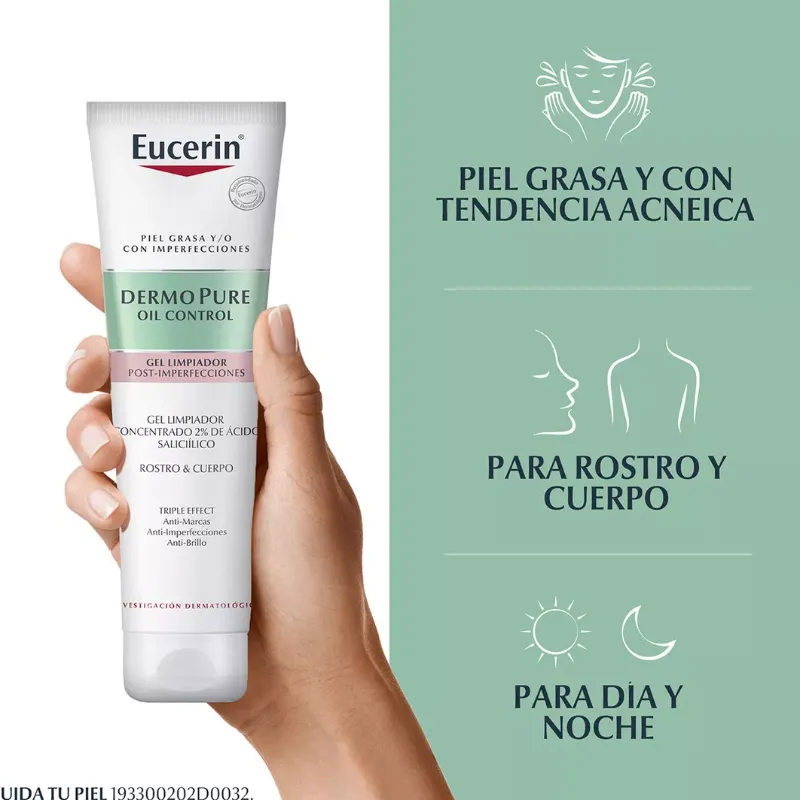 Eucerin Oil Control Gel Limpiador Post-Imperfecciones