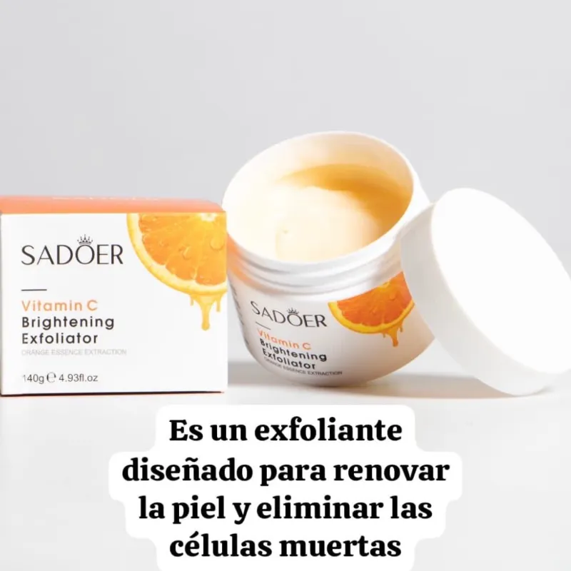 Exfoliante corporal de Vitamina C en crema