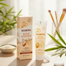 Exfoliante facial de arroz