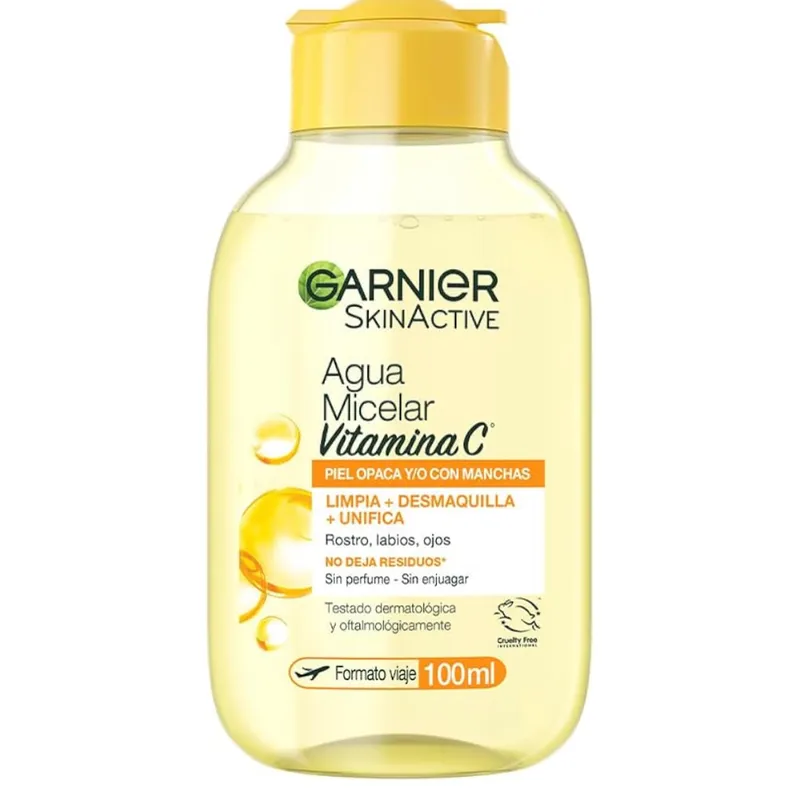 Garnier Agua Micelar Desmaquillante Express Aclara 100ml