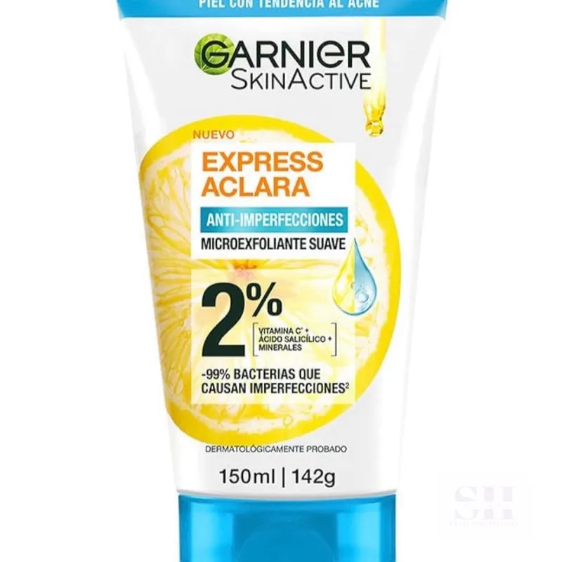 Garnier Express Aclara Limpiador profundo exfoliante Anti-imperfecciones 