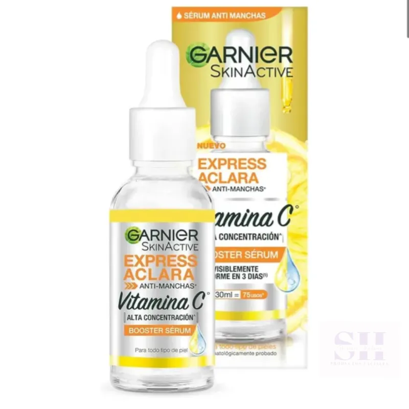 Garnier Express Aclara Sérum facial Anti manchas con Vitamina C