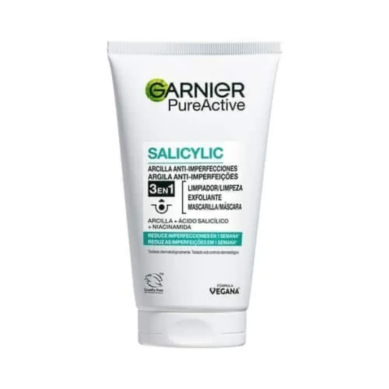 Garnier Pure Active 3 en 1 Arcilla Salicylic