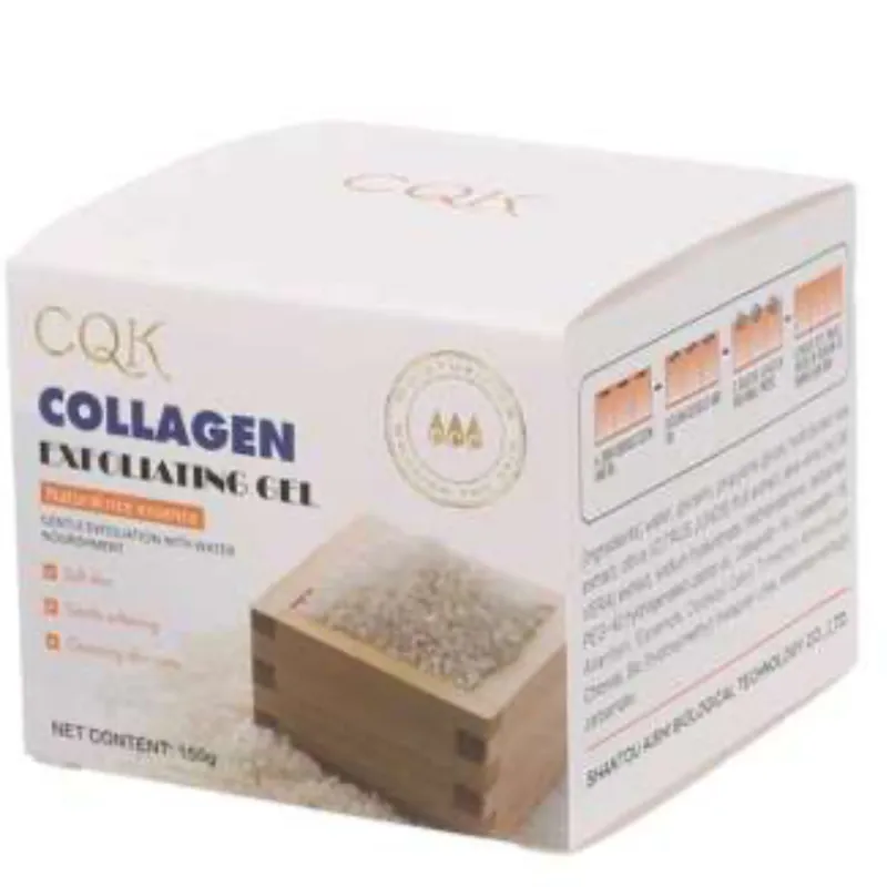 Gel exfoliante de arroz y colágeno CQK