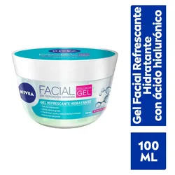 Gel Hidratante Facial con Ácido Hialurónico