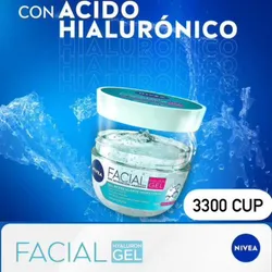 Gel Facial con Ácido Hialurónico