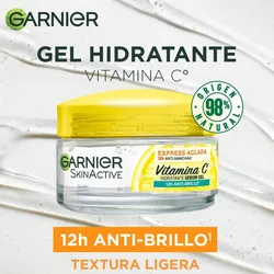 Gel hidratante de vitamina C Garnier