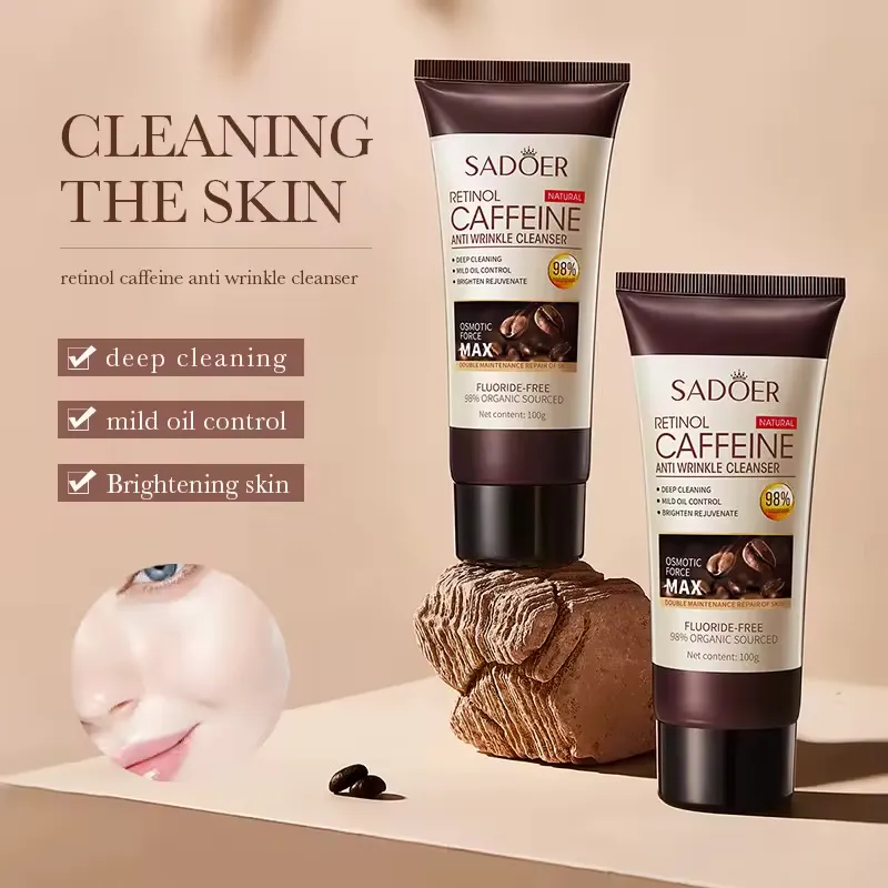 Limpiador de Cafeina y Retinol