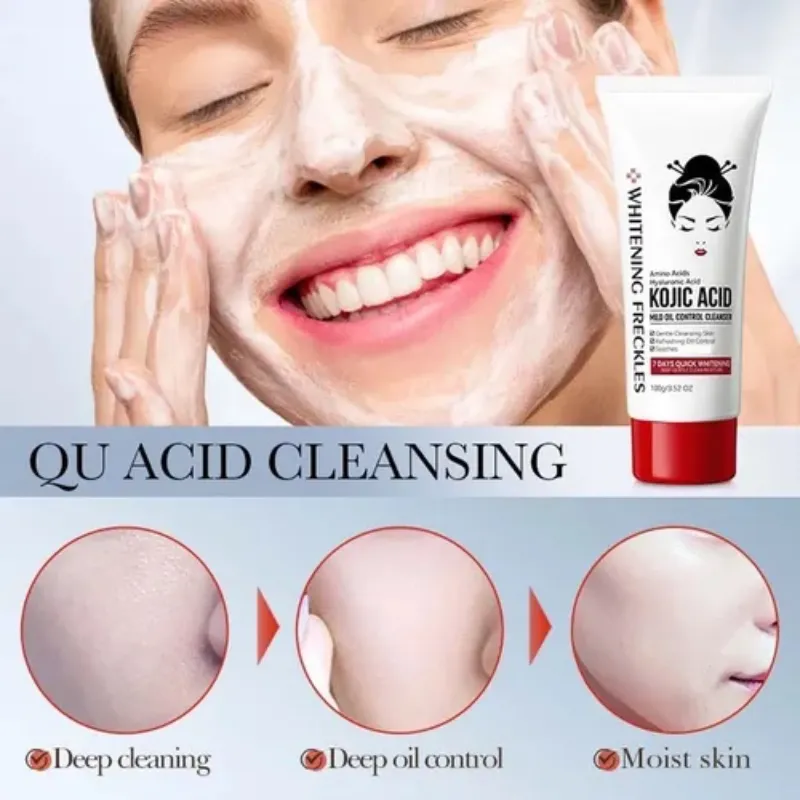 Limpiador Facial de Ácido Kójico Sadoer