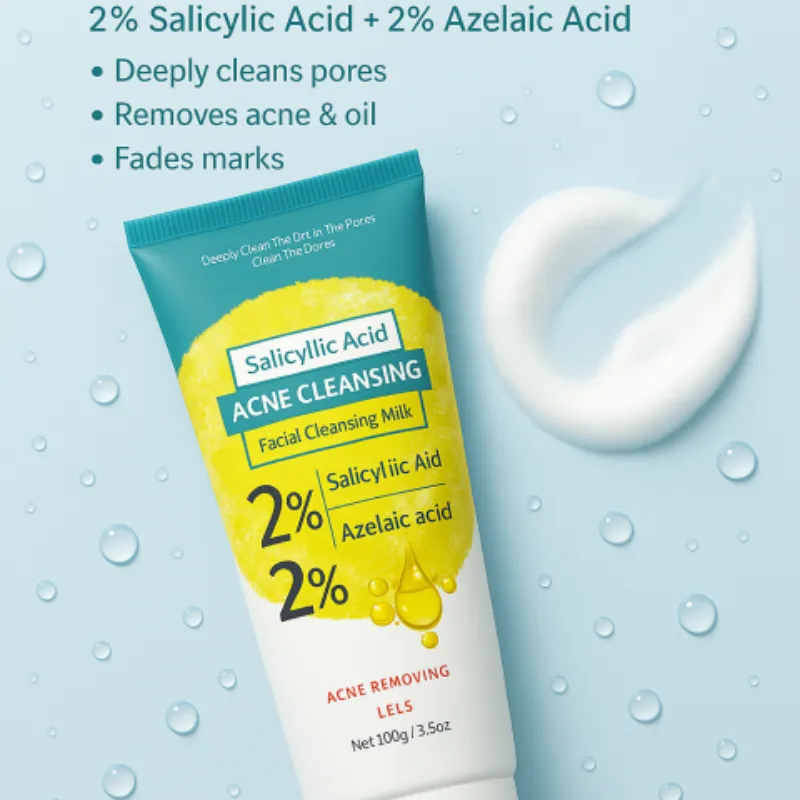 Limpiador Facial de Ácido Salicílico y Ácido Azelaico