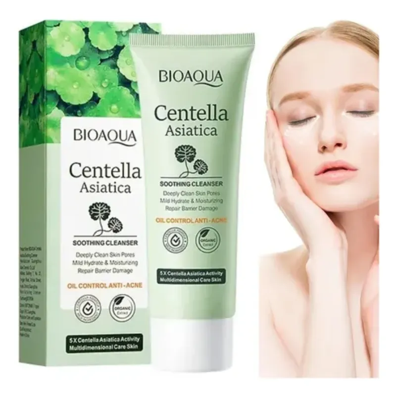 Limpiador facial de centella asiática