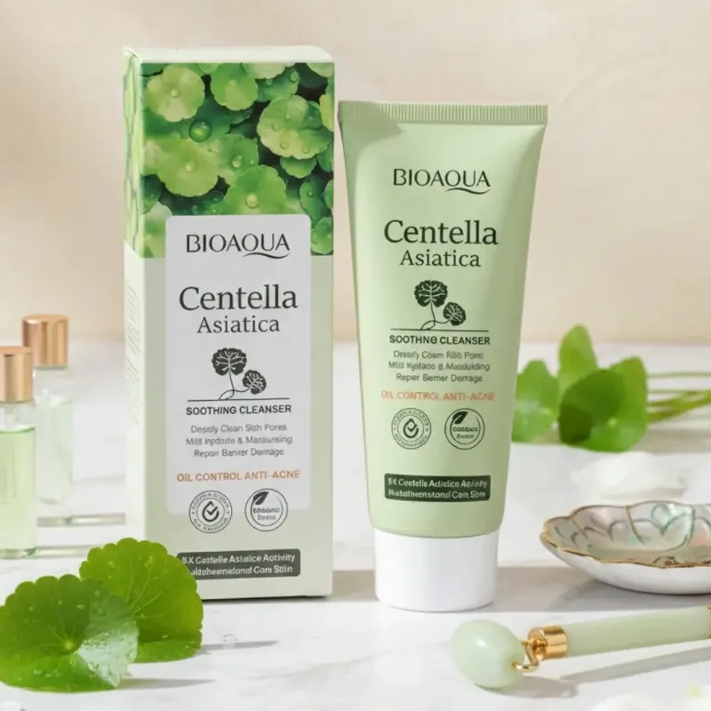 Limpiador facial de centella asiática
