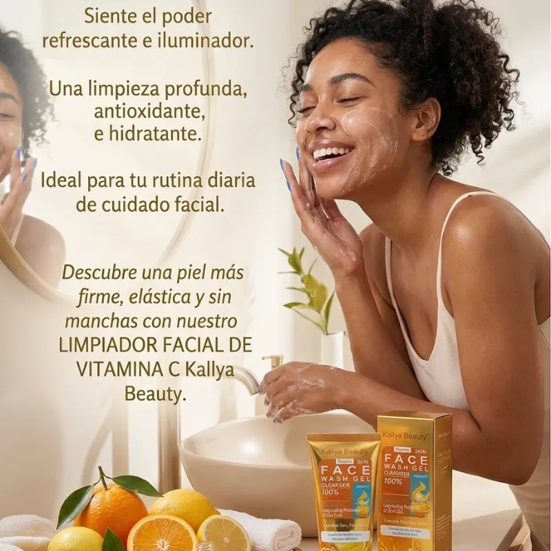 Limpiador Facial de Vitamina C