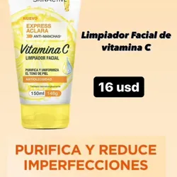 Limpiador Facial de Vitamina C Garnier