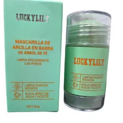 Mascarilla de arcilla en barra de árbol de té