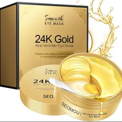 Parches para contorno de ojos 24k gold