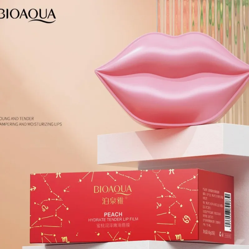 Parches para labios bioaqua de melocotón