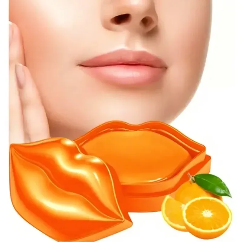 Parches para labios de naranja