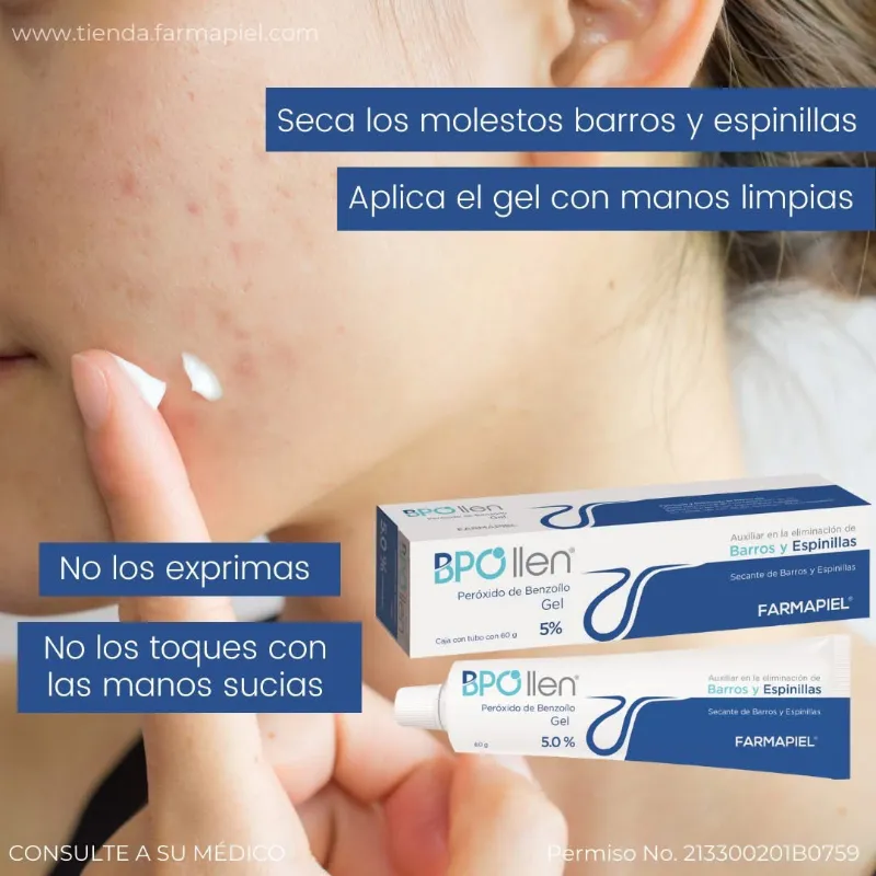 Peróxido de benzoilo 5%