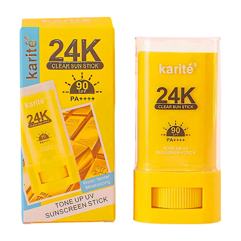 Protector solar en barra Karité 24K con SPF 90