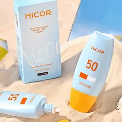 Protector solar facial Nicor Clarity Isolation Protection Cream con SPF 50. 