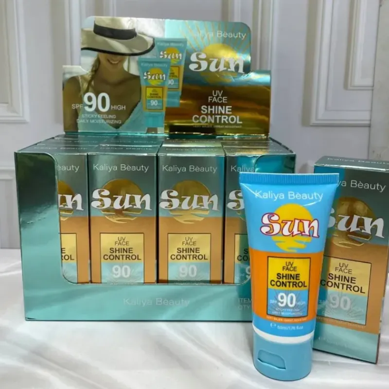 Protector Solar Facial Sun UV Face Shine Control