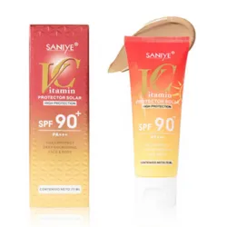 Protector Solar facial y corporal SPF 90 vitamina C