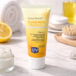 Protector Solar Kaliya Beauty Sunscreen SPF 65+ ☀️seco al tacto