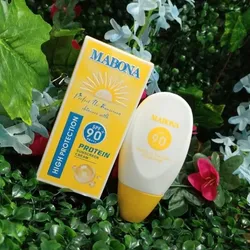 Protector Solar Mabona en crema ligera