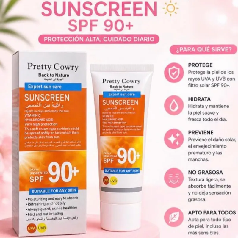 Protector Solar Pretty Cowry Expert Sun Care SPF 90+