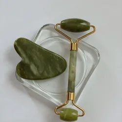 Rodillo de Jade + Gua Sha
