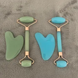 Rodillo de Jade + Gua Sha