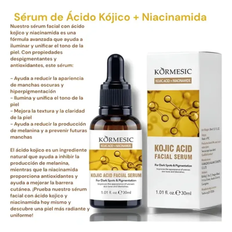 Serum de ácido kójico y niacinamida
