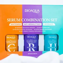 Set de 3 serum faciales BIOAQUA.
