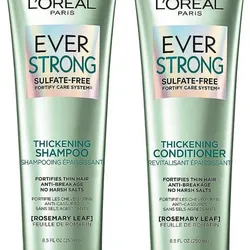 Cabello Fino Ever Pure Loreal Paris DUO shampoo y acondicionador 