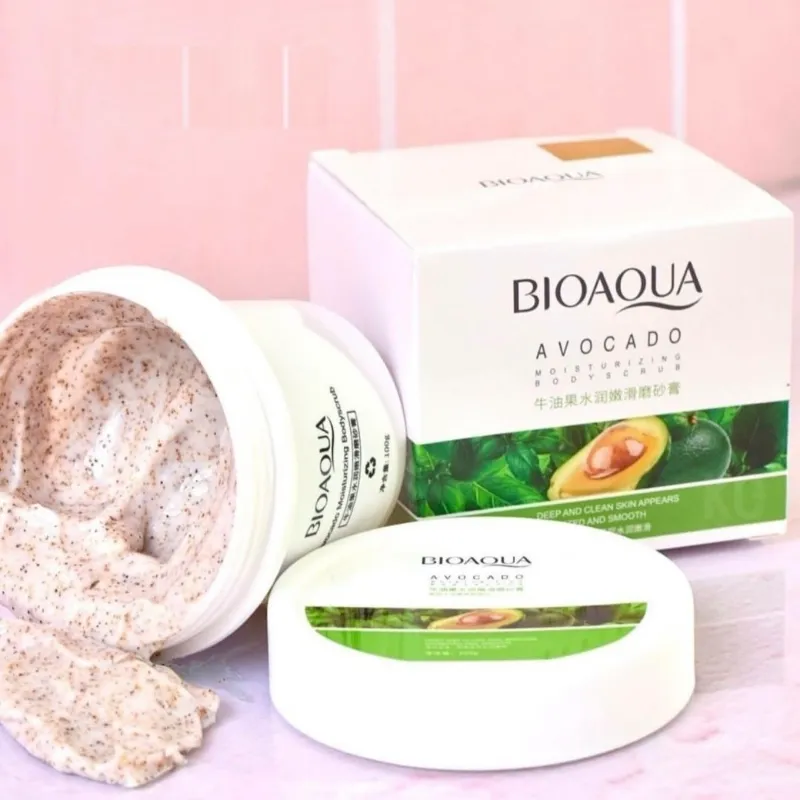 CREMA EXFOLIANTE CORPORAL DE AGUACATE BIOAQUA