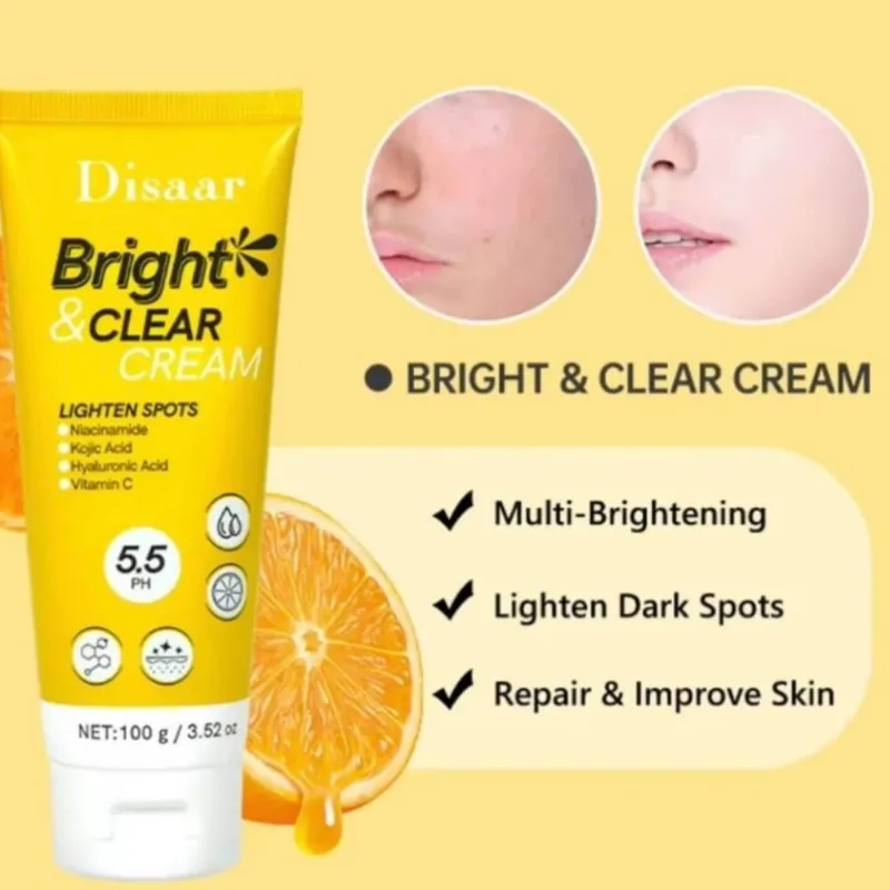 Disaar – Crema iluminador pH 5.5, con niacinamida, kojico, hialurónico y vit C