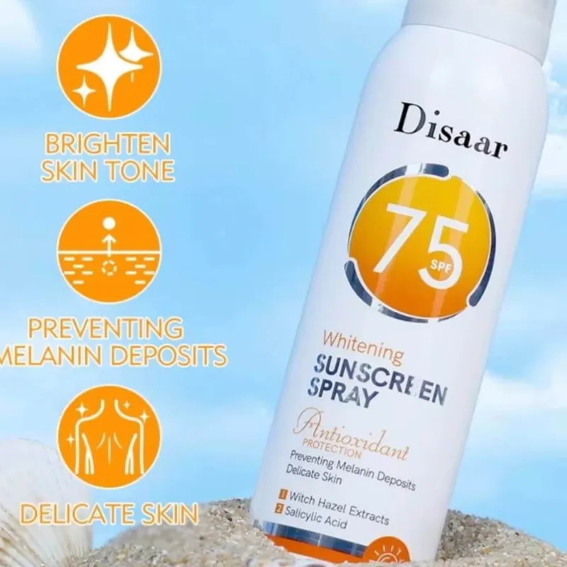 Disaar – Protector solar en aerosol Whitening 75spf