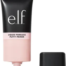 e.l.f. Liquid Poreless Putty Primer - Imprimación facial líquida hidratante para una tez uniforme, mantiene el maquillaje firme