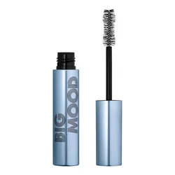 e.l.f. Máscara Big Mood que crea instantáneamente pestañas voluminosas de larga duración, atrevidas y elevadas, impregnadas con cera de jojoba, vegano y libre de crueldad, azul intenso