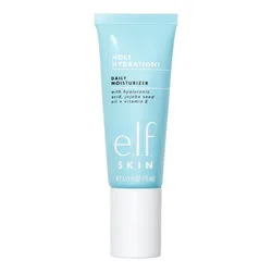 e.l.f. SKIN Holy Hydration! Hidratante de hidratación diaria, fórmula ultrahidratante, infundida con aloe, aceite de jojoba y manteca de karité, vegano y libre de crueldad, 2.53 onzas líquidas