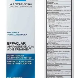 Effaclar Adapalene Gel 0.1% Tratamiento Para Acne Mixta Noche Effaclar Adapalene Gel 0.1% Tratamiento Para Acne Mixta Noche