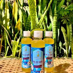 Gel de Baño de Aloe Vera y Aceite de Coco